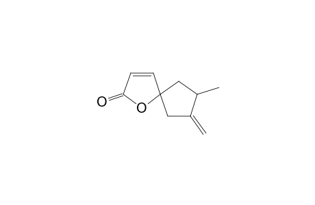 8-Methylene-7-methyl-1-oxaspiro[4.4]non-3-en-2-one
