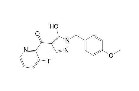 (3-Fluoropyridin-2-yl)-[5-hydroxy-1-(4-methoxybenzyl)-1H-pyrazol-4-yl]methanone