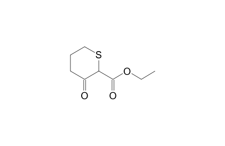 2H-Thiopyran-2-carboxylic acid, tetrahydro-3-oxo-, ethyl ester