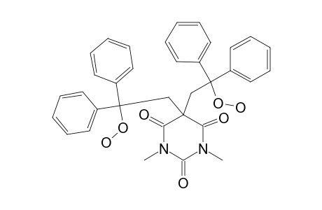 5,5-BIS-(2-HYDROPEROXY-2,2-DIPHENYLETHYL)-1,3-DIMETHYLBARBITURIC-ACID