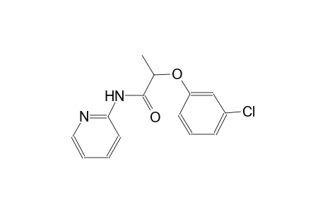 2-(3-chlorophenoxy)-N-(2-pyridinyl)propanamide
