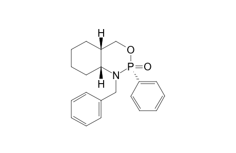 (2R,4aS,8aR)-cis-1-benzyl-2-phenyl-4a,5,6,7,8,8a-hexahydro-4H-benzo[d][1,3,2]oxazaphosphinine 2-oxide