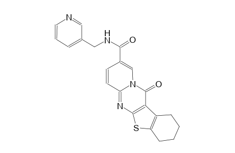12-oxo-N-(3-pyridinylmethyl)-1,2,3,4-tetrahydro-12H-[1]benzothieno[2,3-d]pyrido[1,2-a]pyrimidine-9-carboxamide