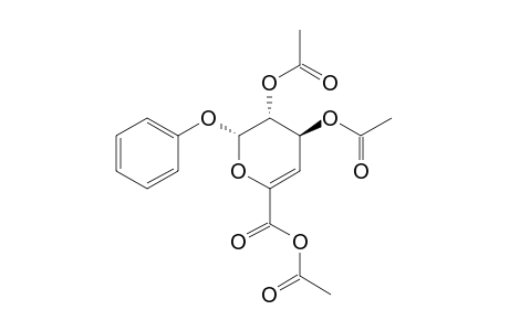 2,3,6-TRI-O-ACETYL-1-O-PHENYL-(DELTA)4-ALPHA-D-GLUCOPYRANURONIC-ACID