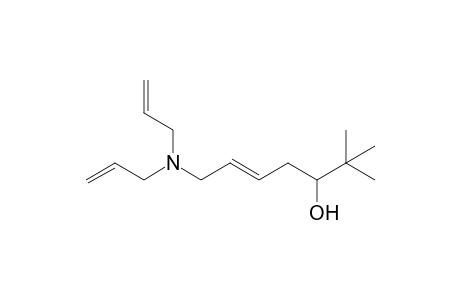 (E)-7-(N,N-Diallylamino)-2,2-dimethyl-5-hepten-3-ol