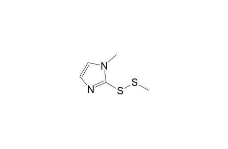 1-Methyl-2-(methyldithio)imidazole
