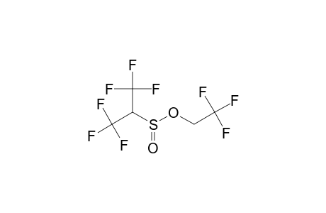 1,1,1,3,3,3-hexafluor-2-propansulfinsaure-(2,2,2-trifluorethylester)