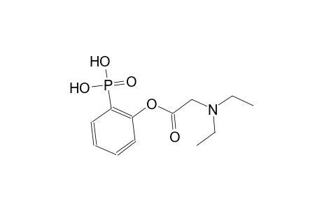 2-{[(diethylamino)acetyl]oxy}phenylphosphonic acid