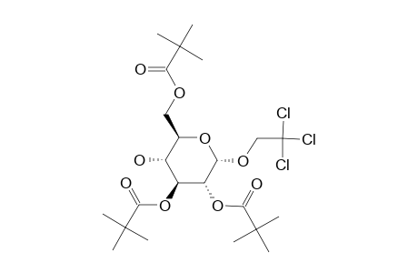 2,2,2-TRICHLOROETHYL-2,3,6-TRI-O-PIVALOYL-ALPHA-D-GLUCOPYRANOSIDE