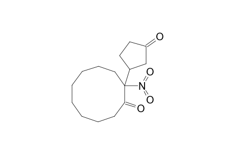 2-NITRO-2-(3'-OXO-1'-CYCLOPENTYL)-CYCLODECANONE;DIASTEREOMER-A