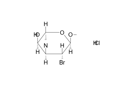 METHYL 3-AMINO-2-BROMO-2,3,6-TRIDEOXY-alpha-L-ALTROPYRANOSIDE,HYDROCHLORIDE