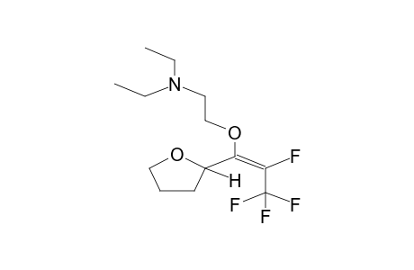 (Z)-1-(2-DIETHYLAMINOETHOXY)-1-(2-TETRAHYDROFURYL)TETRAFLUOROPROPENE