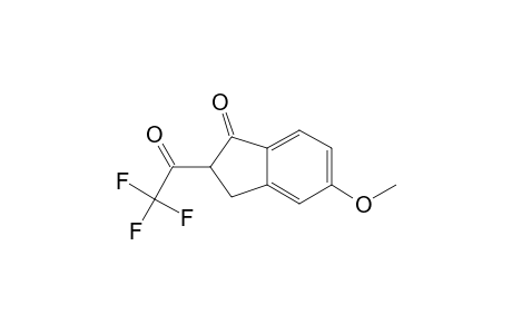 5-Methoxy-2-(2,2,2-trifluoroacetyl)-1-indanone