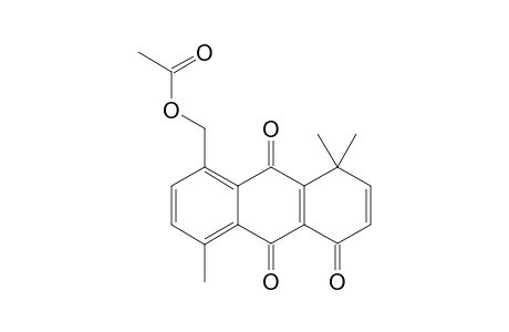 5-ACETYLOXYMETHYL-4,4,8-TRIMETHYLANTHRACEN-1,9,10(4H)-TRIONE