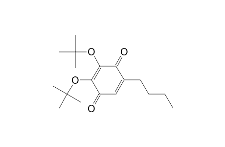 5-n-butyl-2,3-di-tert-butoxycyclohexa-2,5-diene-1,4-dione