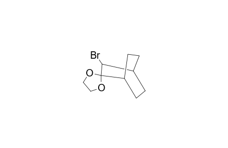 Spiro[bicyclo[2.2.2]octane-2,2'-[1,3]dioxolane], 3-bromo-