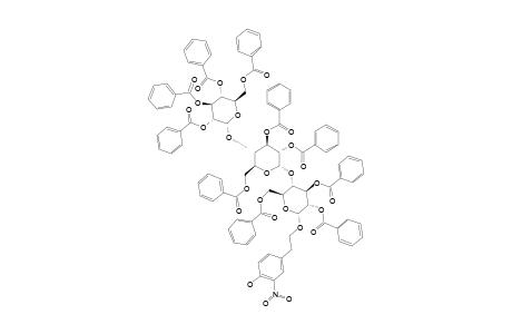 2-(4-HYDROXY-3-NITROPHENYL)-ETHYL-DECA-O-BENZOYL-beta-MALTOTRIOSIDE