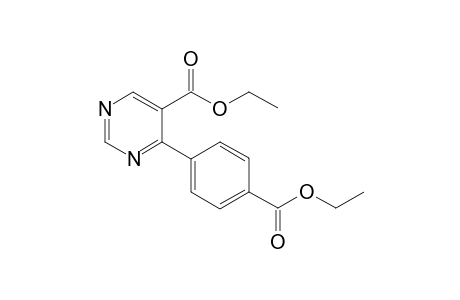 Ethyl 4-(4-(ethoxycarbonyl)phenyl)pyrimidine-5-carboxylate