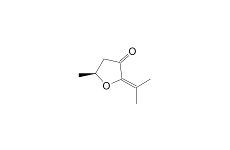(5S)-5-Methyl-2-(isopropylidene)-3-oxotetrahydrofuran