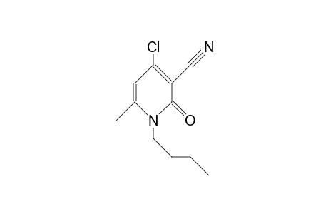 1-Butyl-4-chloro-3-cyano-6-methyl-2-pyridone
