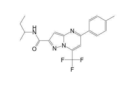 N-(sec-butyl)-5-(4-methylphenyl)-7-(trifluoromethyl)pyrazolo[1,5-a]pyrimidine-2-carboxamide