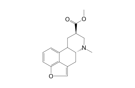 Methyl 7-methyl-6a,7,8,910,10a-hexahydro-( 6H)-4-oxa-7-azaacephenanthrylene-9-carboxylate