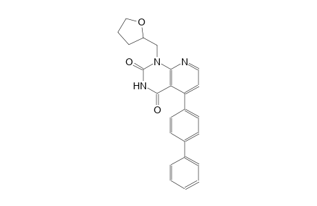 pyrido[2,3-d]pyrimidine-2,4(1H,3H)-dione, 5-[1,1'-biphenyl]-4-yl-1-[(tetrahydro-2-furanyl)methyl]-