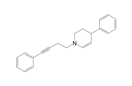 1,2,3,4-Tetrahydro-4-phenyl-1-(4-phenyl-3-butynyl)pyridine