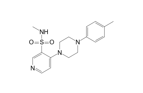 N-methyl-4-(4-p-tolyl-1-piperazinyl)-3-pyridinesulfonamide