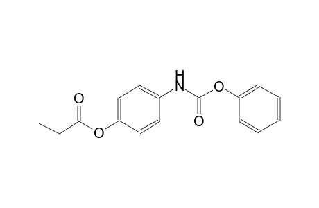 4-[(phenoxycarbonyl)amino]phenyl propionate