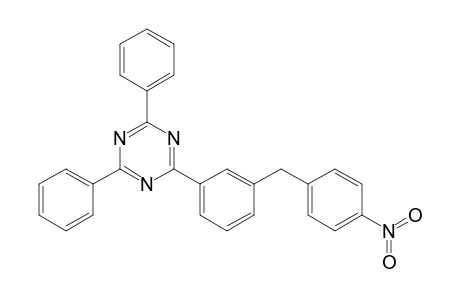 2-[3-(4-nitrobenzyl)phenyl]-4,6-diphenyl-1,3,5-triazine