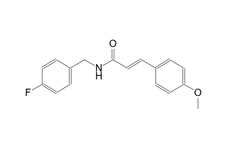 (2E)-N-(4-fluorobenzyl)-3-(4-methoxyphenyl)-2-propenamide