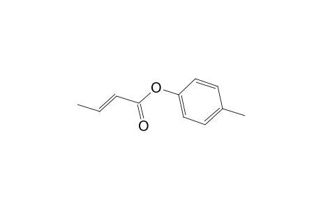 2-Butenoic acid, 4-methylphenyl ester, (E)-