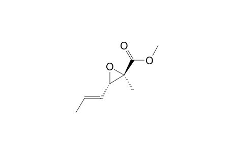 Methyl-(2R*,3S*,4E)-2,3-epoxy-2-methyl-4-hexenoate