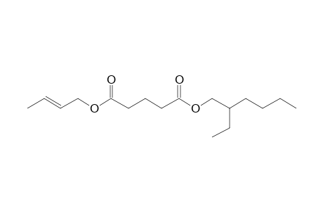 Glutaric acid, 2-ethylhexyl but-2-en-1-yl ester