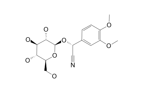 [(2R)-2-(BETA-D-GLUCOPYRANOSYL-OXY)-2-(3,4-DIMETHOXY-PHENYL)]-ACETONITRILE