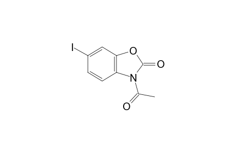 2-Benzoxazolinone, 6-iodo-, ac derivative