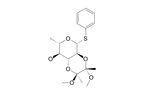 PHENYL-6-DEOXY-2,3-O-(2',3'-DIMETHOXY-2',3'-DIMETHYLBUTANE)-1-THIO-BETA-L-GLUCOPYRANOSIDE
