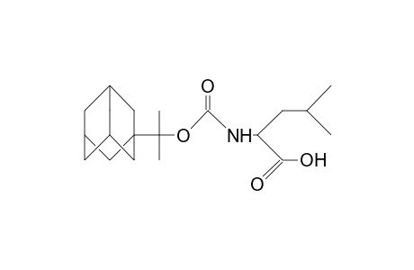N-[1-(1-Adamantyl)-1-methyl-ethoxycarbonyl]-leucine