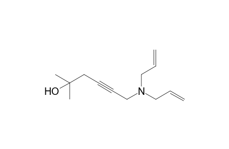 6-(N,N-Diallylamino)-2-methyl-4-hexyn-2-ol