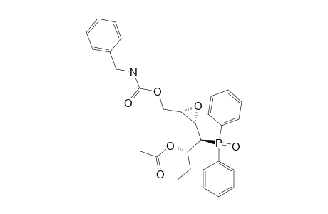 (2R,3R,4R,5S)-5-ACETOXY-1-[(N-BENZYLCARBAMOYL)-OXY]-4-DIPHENYLPHOSPHINOYL-2,3-EPOXYHEPTANE