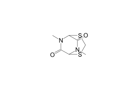 2,4-Dithia-6,8-diazabicyclo[3.2.2]nonane-7,9-dione, 6,8-dimethyl-