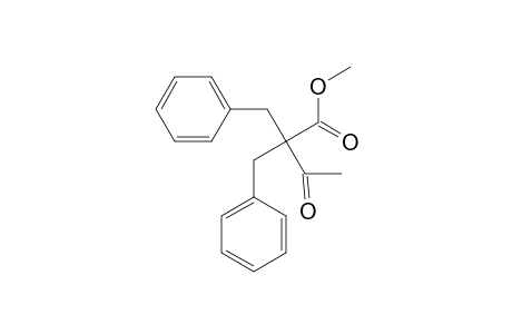 Acetoacetic acid, 2,2-dibenzyl-, methyl ester