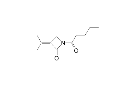N-PENTANOYL-3-ISOPROPYLIDENE-AZETIDIN-2-ONE