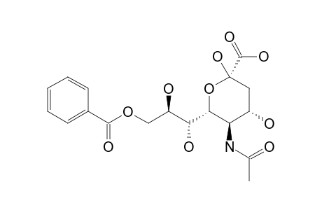 5-ACETAMIDO-9-O-BENZOYL-3,5-DIDEOXY-D-GLYCERO-BETA-D-GALACTO-2-NONULOPYRANOSONIC-ACID