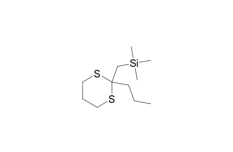 2-Propyl-2-(trimethylsilylmethyl)-1,3-dithiane