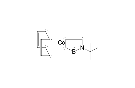 .eta.-5-[1-t-Butyl-2-methyl-1-aza-2-boracyclopentenyl]-.eta.-4-(cyclooctatetraene)cobalt