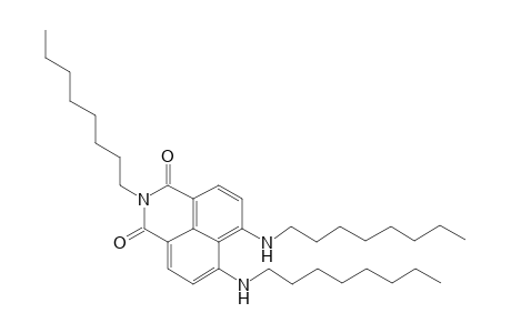 2-Octyl-6,7-dioctylamino-1H-benzo[de]isoquinoline-1,3(2H)-dione