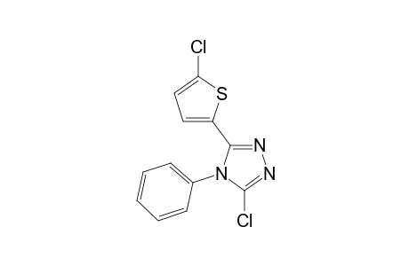 4H-1,2,4-Triazole, 3-chloro-5-(5-chloro-2-thienyl)-4-phenyl-