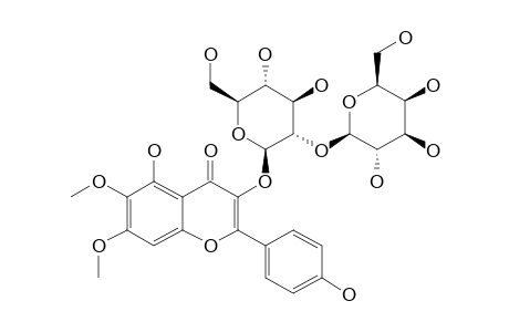 EUPALITIN-3-O-[O-BETA-D-GLUCOPYRANOSYL-(1->2)]-BETA-D-GALACTOPYRANOSIDE